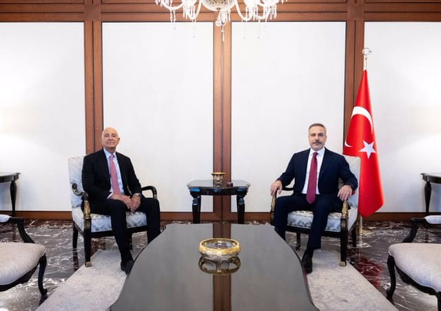 Hakan Fidan Tomas Barrakla görüşüb