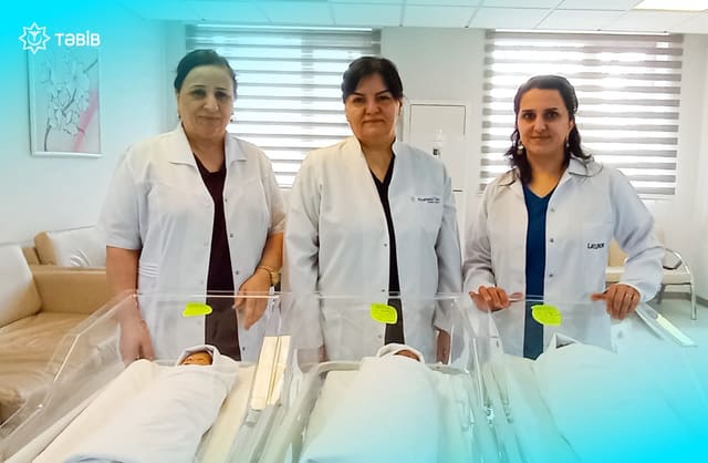  Masallı Rayon Mərkəzi Xəstəxanasında üçəm dünyaya gəlib