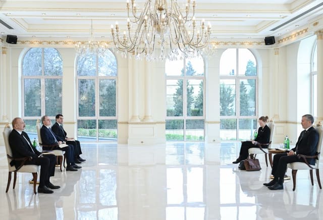 Prezident Norveçin yeni səfirinin etimadnaməsini qəbul edib - YENİLƏNİB