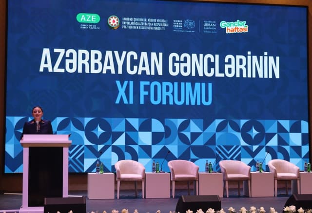 Xankəndidə Gənclərin XI Forumu keçirilib