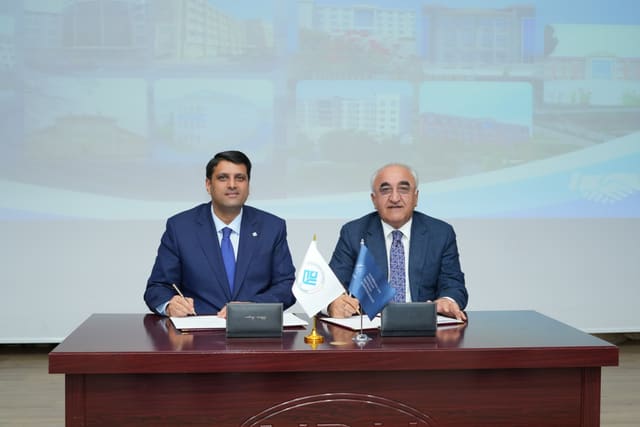 NDU ilə ADİU arasında əməkdaşlıq memorandumu imzalanıb