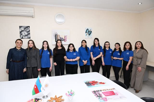 Leyla Əliyeva və Alena Əliyeva Gəncə Autizm Mərkəzi ilə tanış olublar