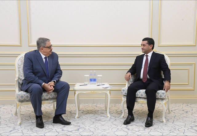 Özbəkistan XİN rəhbəri Aleksey Yerxovla görüşüb
