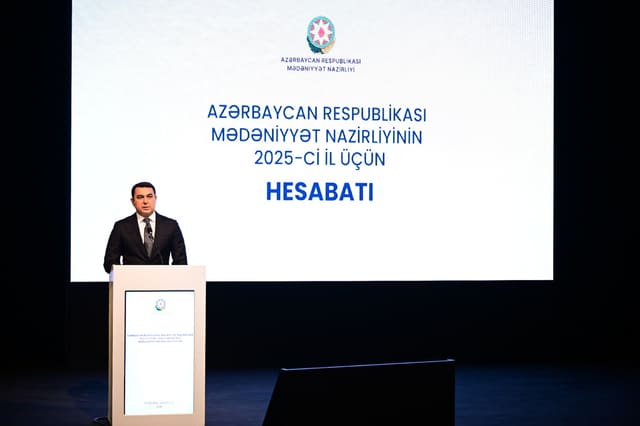Mədəniyyət Nazirliyinin 2025-ci ildəki fəaliyyətinə dair genişləndirilmiş kollegiya iclası keçirilir