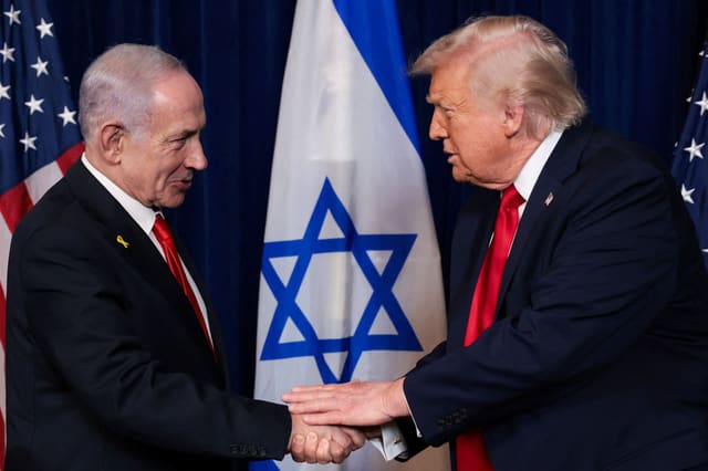 Tramp və Netanyahu görüşüb