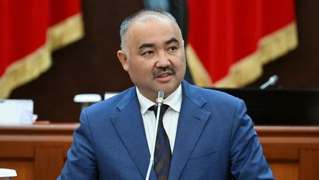 Qırğızıstan Parlamentinin sədri istefa verib
