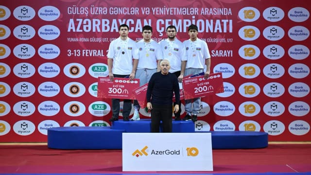 Güləş üzrə U-17 Azərbaycan çempionatı yekunlaşıb