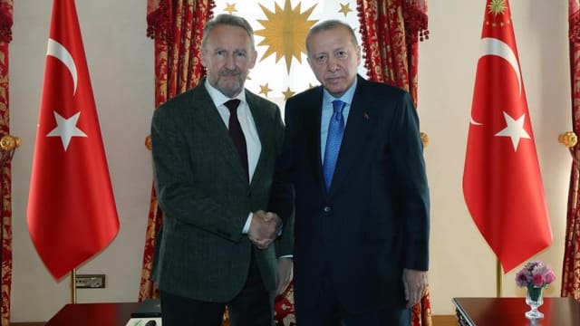 Ərdoğan  Bosniya və Herseqovinanın Prezident Şurasının keçmiş üzvünü qəbul edib