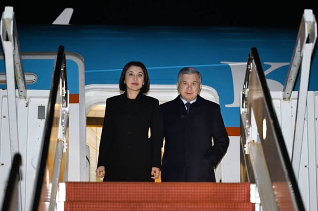 Özbəkistan prezidenti Vaşinqtona səfərə gəlib