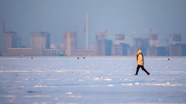 Finlandiya körfəzi 15 ildən sonra ilk dəfə tamamilə donub