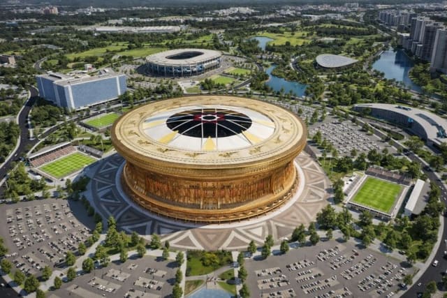 Vyetnamda dünyanın ən böyük stadionu inşa edilir