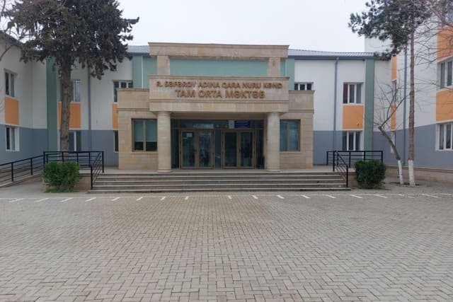 Saatlının Qara Nuru kəndində məktəb əsaslı təmir olunub - FOTOLAR