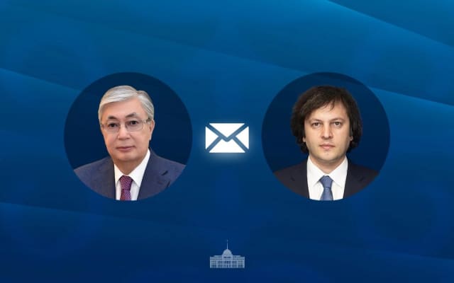 Tokayev Gürcüstanın Baş naziri ilə telefon danışığı aparıb