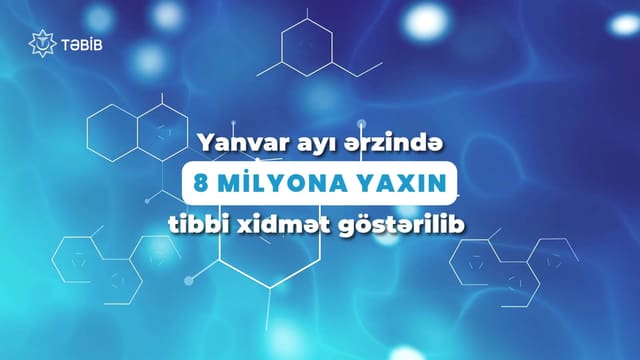 TƏBİB yanvar ayı ərzində 8 milyona yaxın tibbi xidmət göstərib