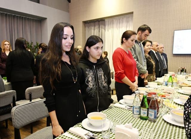 Leyla Əliyeva Qubada iftar məclisində iştirak edib