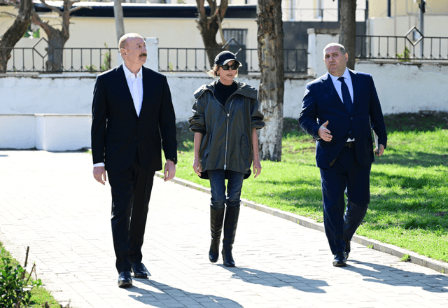 İlham Əliyev Xocavənd şəhər və Xocavənd kənd sakinləri ilə görüşüb - FOTOLAR
