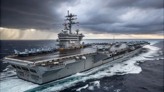 ABŞ-nin  "USS Gerald R. Ford" təyyarədaşıyan gəmisi Aralıq dənizinə doğru yola düşüb