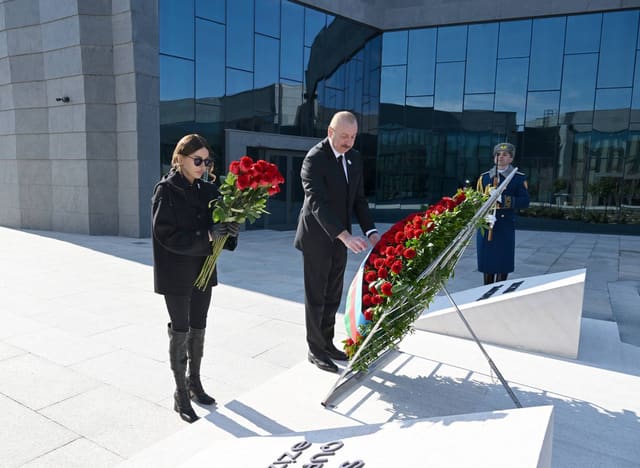 İlham Əliyev Xocalı Soyqırımı Memorialının açılışında iştirak edib - YENİLƏNİB 4