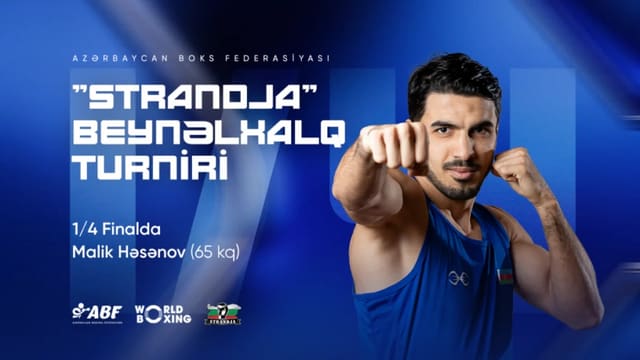 Azərbaycanın daha bir boksçusu "Strandja" beynəlxalq turnirində mərhələ adladı 