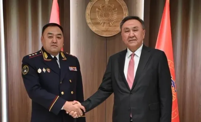 TDT-nin baş katibi Qırğızıstanın daxili işlər naziri ilə görüşüb
