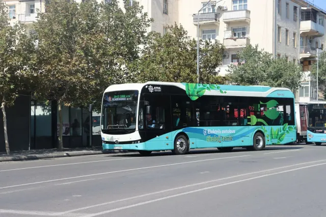 Bakıda 569 nömrəli marşrut xəttində avtobuslar dəyişir