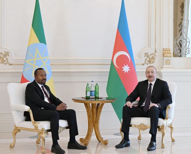 Abiy Əhməd Əli: Səmimi və səxavətli qonaqpərvərliyinizə görə təşəkkür edirəm
