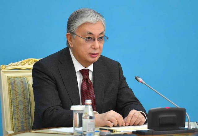 Tokayev İran ətrafındakı vəziyyətlə bağlı Qazaxıstan Təhlükəsizlik Şurasına təlimatlar verib