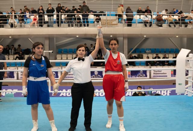 Azərbaycan çempionatında qız boksçuların mübarizəsinə yekun vurulub