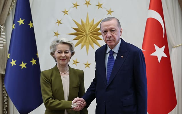 Ərdoğan Avropa Komissiyasının prezidenti ilə İran məsələsini müzakirə edib
