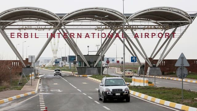 AFP: Ərbil hava limanı yaxınlığında partlayışlar baş verib