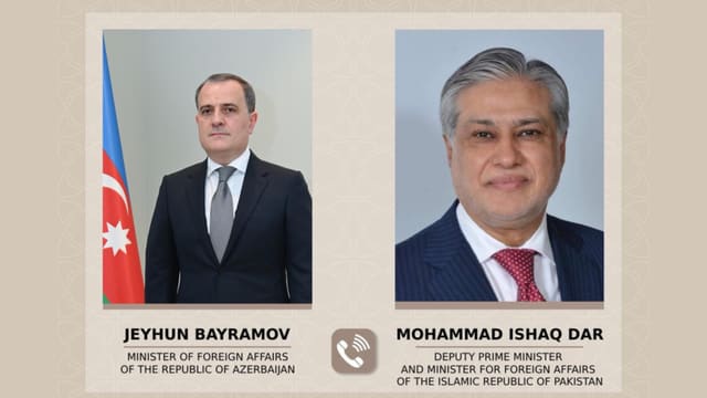 Azərbaycan və Pakistan XİN rəhbərləri regional məsələləri müzakirə ediblər