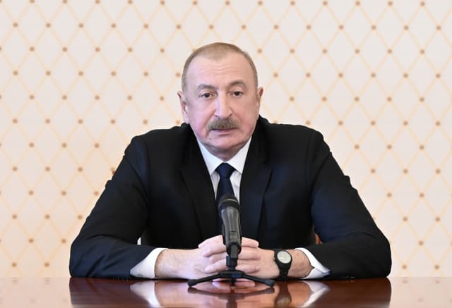 Prezident: Azərbaycan İrana qarşı olan əməliyyatlarda iştirak etmir və etməyəcək