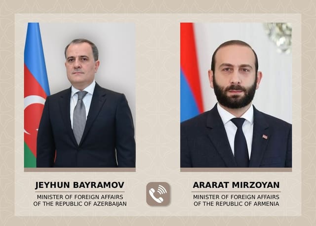 Ermənistan və Azərbaycanın XİN başçıları telefonla danışıb - YENİLƏNİB