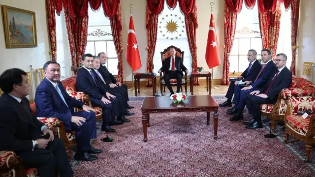 Türkiyə Prezidenti TDT XİN başçılarını qəbul edib - YENİLƏNİB