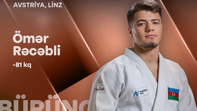 Azərbaycan cüdoçusu Linz Qran-Prisində bürünc medal qazandı 