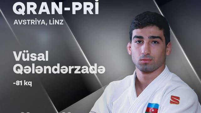 Azərbaycanın daha bir cüdoçusu Linz Qran-Prisində medal qazandı 