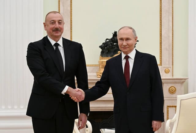 Putin İlham Əliyevə təşəkkür edib - YENİLƏNİB