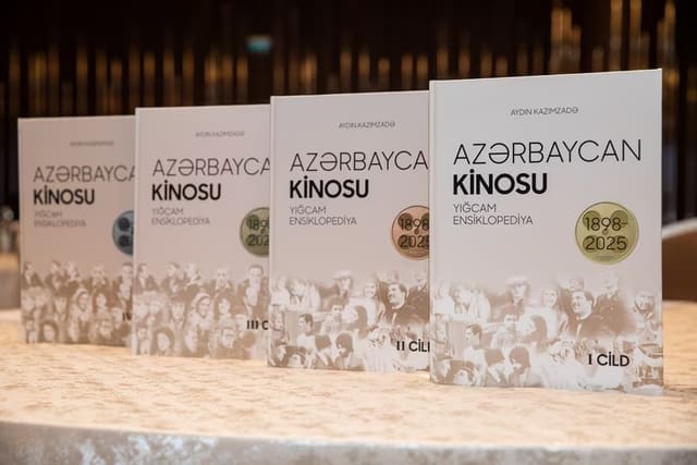 bp və TLM Azərbaycan kino ensiklopediyasını təqdim edib