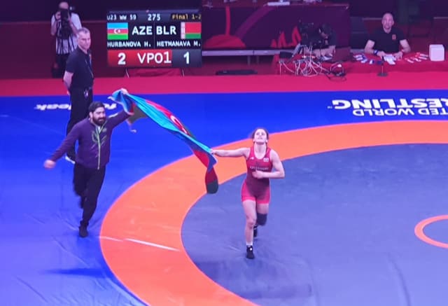 Azərbaycan güləşçisi Avropa çempionu olub