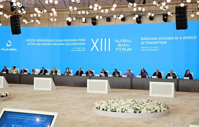 Bakıda keçirilən XIII Qlobal Bakı Forumu yekunlaşıb