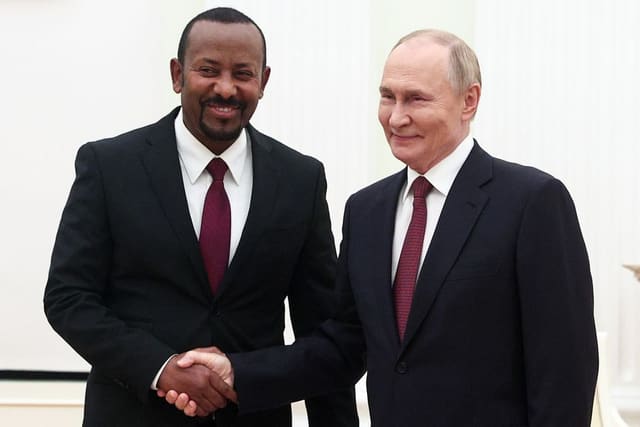 Putin Efiopiyanın Baş naziri ilə telefon danışığı aparıb