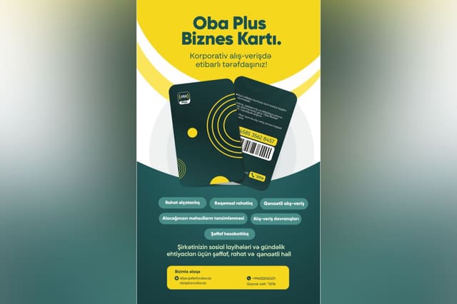 “OBA Plus Biznes” kartı ilə Ramazanda ianə və sosial dəstək daha asan oldu - VİDEO     