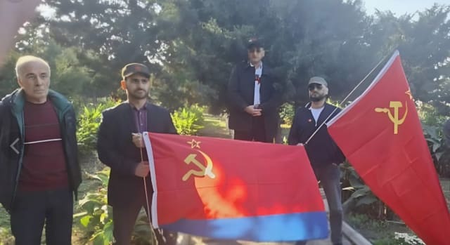 Bakıda SSRİ bayrağı qaldıran şəxslərin işi üzrə ittiham aktı elan edilib