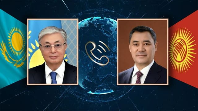 Qırğızıstan  və Qazaxıstan liderləri arasında telefon danışığı baş tutub