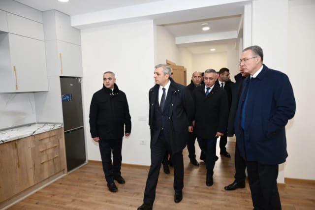 Əlaqələndirmə Qərargahının üzvləri Hadrutda bir sıra obyektlərə baxış keçiriblər