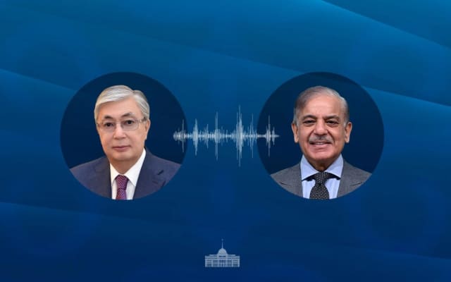 Tokayev Pakistanın Baş naziri ilə telefon danışığı aparıb