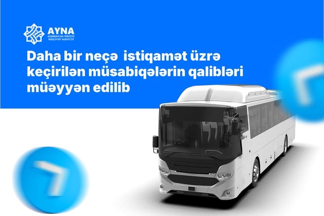AYNA: Daha  bir neçə istiqamət üzrə keçirilən müsabiqələrin qalibləri müəyyən edilib