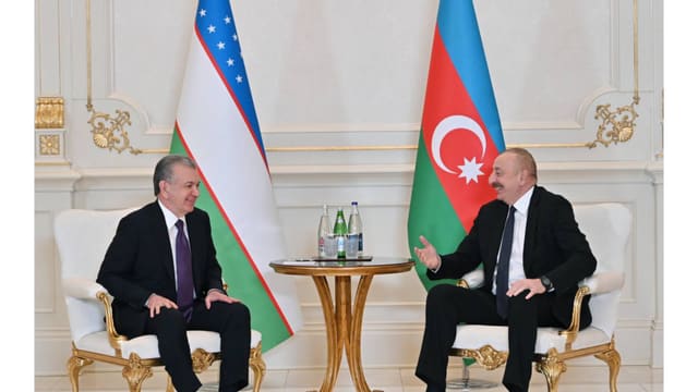İlham Əliyev Şavkat Mirziyoyevi təbrik edib