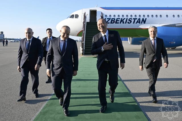 Özbəkistanın Baş naziri Azərbaycana səfərə gəlib