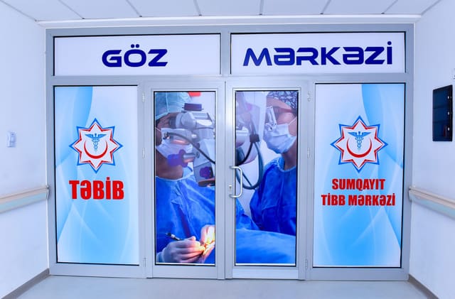 Sumqayıtda Göz Mərkəzinin açılışı olub